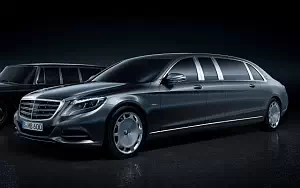 Cars wallpapers Mercedes-Maybach S 600 Pullman - 2016