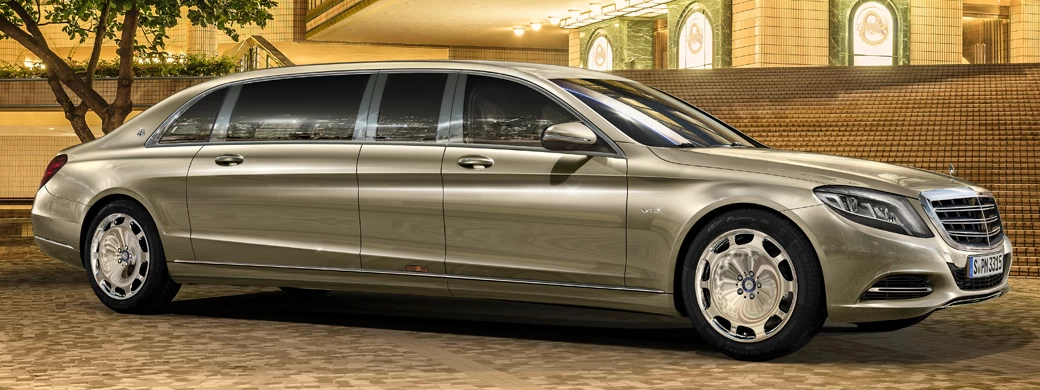 Cars wallpapers Mercedes-Maybach S 600 Pullman - 2016 - Car wallpapers
