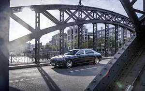 Cars wallpapers Mercedes-Maybach S 580 4MATIC (Nautical Blue/High-Tech Silver) - 2021
