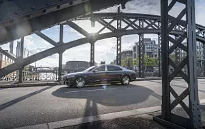 Cars wallpapers Mercedes-Maybach S 580 4MATIC (Nautical Blue/High-Tech Silver) - 2021