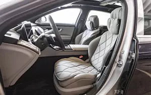 Cars wallpapers Mercedes-Maybach S 580 4MATIC (Nautical Blue/High-Tech Silver) - 2021
