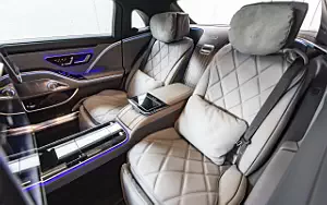 Cars wallpapers Mercedes-Maybach S 580 4MATIC (Nautical Blue/High-Tech Silver) - 2021