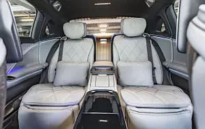 Cars wallpapers Mercedes-Maybach S 580 4MATIC (Nautical Blue/High-Tech Silver) - 2021