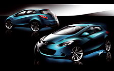 Cars wallpapers Mazda 2 - 2007
