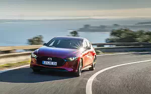 Cars wallpapers Mazda 3 Hatchback (Soul Red Crystal) - 2019