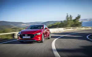 Cars wallpapers Mazda 3 Hatchback (Soul Red Crystal) - 2019