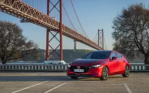 Cars wallpapers Mazda 3 Hatchback (Soul Red Crystal) - 2019