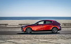 Cars wallpapers Mazda 3 Hatchback (Soul Red Crystal) - 2019