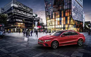 Cars wallpapers Mercedes-Benz A 200 L Sport Sedan China-spec - 2018