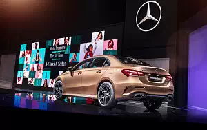 Cars wallpapers Mercedes-Benz A 200 L Sport Sedan China-spec - 2018