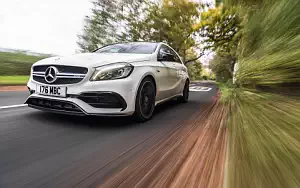 Cars wallpapers Mercedes-AMG A 45 4MATIC UK-spec - 2015