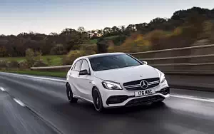 Cars wallpapers Mercedes-AMG A 45 4MATIC UK-spec - 2015