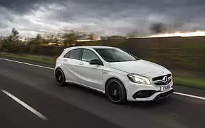 Cars wallpapers Mercedes-AMG A 45 4MATIC UK-spec - 2015