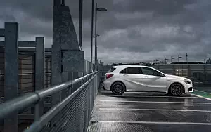 Cars wallpapers Mercedes-AMG A 45 4MATIC UK-spec - 2015