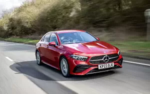 Cars wallpapers Mercedes-Benz A 200 AMG Line Sedan UK-spec - 2023