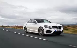 Cars wallpapers Mercedes-Benz C 250 d 4MATIC AMG Line UK-spec - 2018