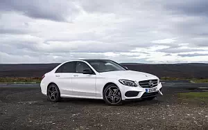 Cars wallpapers Mercedes-Benz C 250 d 4MATIC AMG Line UK-spec - 2018