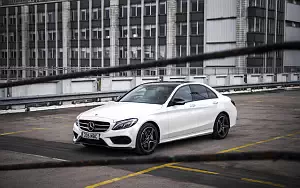 Cars wallpapers Mercedes-Benz C 250 d 4MATIC AMG Line UK-spec - 2018