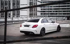 Cars wallpapers Mercedes-Benz C 250 d 4MATIC AMG Line UK-spec - 2018