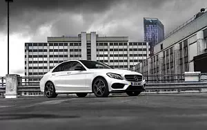 Cars wallpapers Mercedes-Benz C 250 d 4MATIC AMG Line UK-spec - 2018