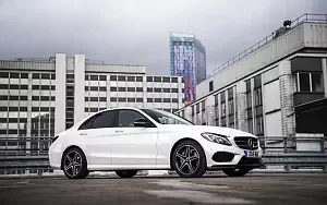 Cars wallpapers Mercedes-Benz C 250 d 4MATIC AMG Line UK-spec - 2018