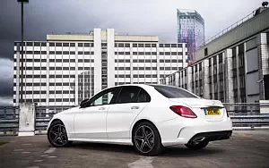 Cars wallpapers Mercedes-Benz C 250 d 4MATIC AMG Line UK-spec - 2018