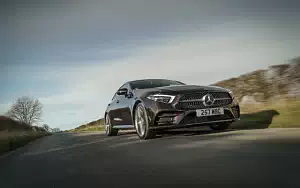 Cars wallpapers Mercedes-Benz CLS 400 d 4MATIC AMG Line UK-spec - 2018