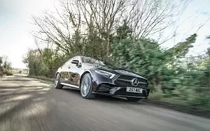 Cars wallpapers Mercedes-Benz CLS 400 d 4MATIC AMG Line UK-spec - 2018