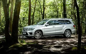 Cars wallpapers Mercedes-Benz GL350 BlueTEC AMG Sports Package UK-spec - 2014