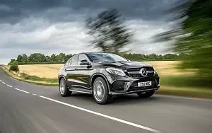 Cars wallpapers Mercedes-Benz GLE 350 d 4MATIC Coupe AMG Line UK-spec - 2015