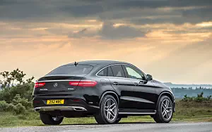 Cars wallpapers Mercedes-Benz GLE 350 d 4MATIC Coupe AMG Line UK-spec - 2015