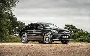 Cars wallpapers Mercedes-Benz GLE 350 d 4MATIC Coupe AMG Line UK-spec - 2015