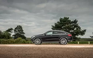 Cars wallpapers Mercedes-Benz GLE 350 d 4MATIC Coupe AMG Line UK-spec - 2015