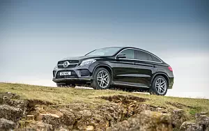 Cars wallpapers Mercedes-Benz GLE 350 d 4MATIC Coupe AMG Line UK-spec - 2015