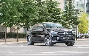 Cars wallpapers Mercedes-Benz GLE 350 d 4MATIC Coupe AMG Line UK-spec - 2015