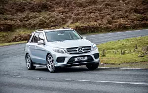 Cars wallpapers Mercedes-Benz GLE 500 e 4MATIC AMG Line UK-spec - 2015