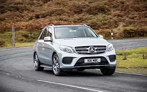 Cars wallpapers Mercedes-Benz GLE 500 e 4MATIC AMG Line UK-spec - 2015