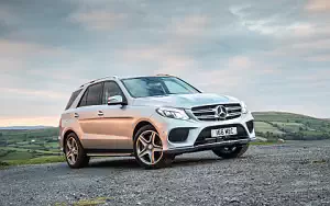 Cars wallpapers Mercedes-Benz GLE 500 e 4MATIC AMG Line UK-spec - 2015