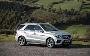 Cars wallpapers Mercedes-Benz GLE 500 e 4MATIC AMG Line UK-spec - 2015