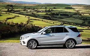 Cars wallpapers Mercedes-Benz GLE 500 e 4MATIC AMG Line UK-spec - 2015