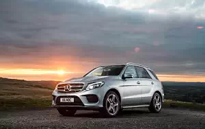 Cars wallpapers Mercedes-Benz GLE 500 e 4MATIC AMG Line UK-spec - 2015