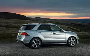 Cars wallpapers Mercedes-Benz GLE 500 e 4MATIC AMG Line UK-spec - 2015