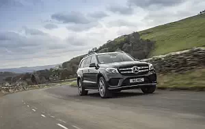 Cars wallpapers Mercedes-Benz GLS 350 d 4MATIC AMG Line UK-spec - 2016