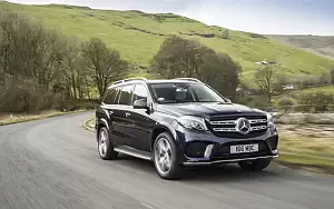 Cars wallpapers Mercedes-Benz GLS 350 d 4MATIC AMG Line UK-spec - 2016