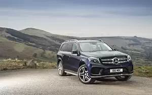 Cars wallpapers Mercedes-Benz GLS 350 d 4MATIC AMG Line UK-spec - 2016