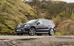 Cars wallpapers Mercedes-Benz GLS 350 d 4MATIC AMG Line UK-spec - 2016