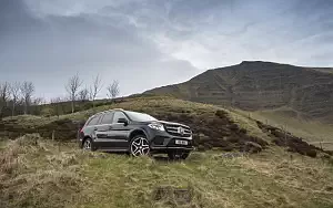 Cars wallpapers Mercedes-Benz GLS 350 d 4MATIC AMG Line UK-spec - 2016