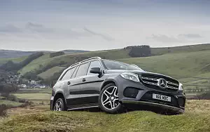 Cars wallpapers Mercedes-Benz GLS 350 d 4MATIC AMG Line UK-spec - 2016