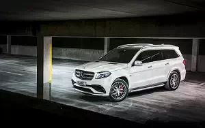 Cars wallpapers Mercedes-AMG GLS 63 4MATIC UK-spec - 2016