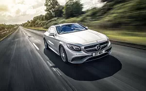 Cars wallpapers Mercedes-Benz S63 AMG Coupe UK-spec - 2014